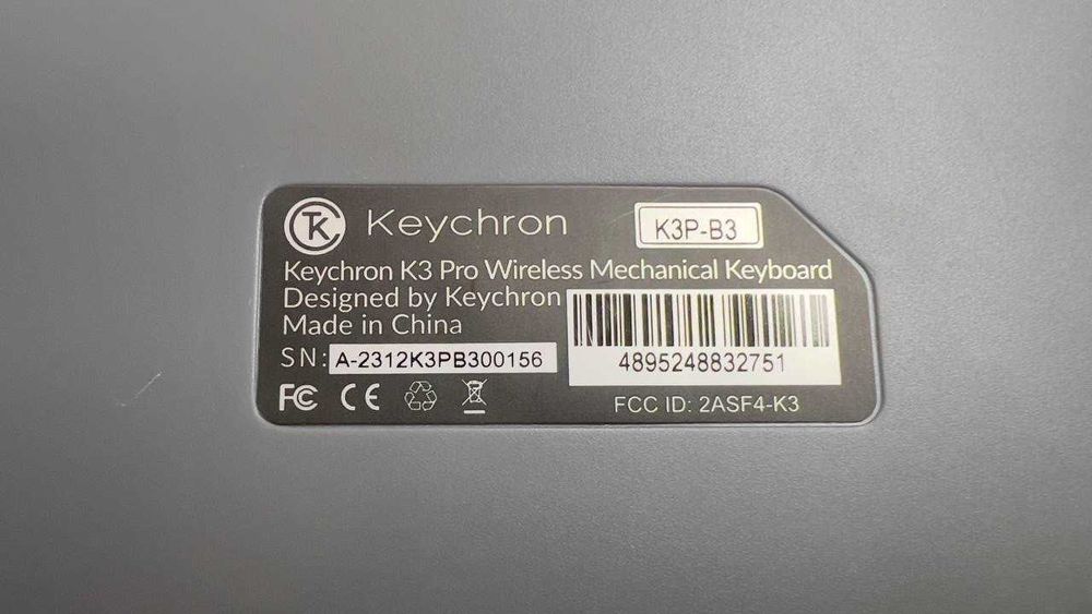 Клавиатура Keychron K3 Pro Wireless Mechanical
