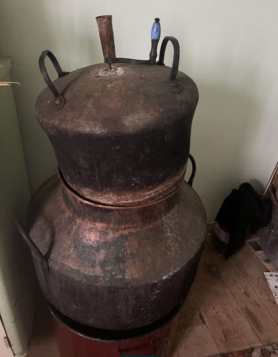 Vand cazan de țuică de cupru  100 l
