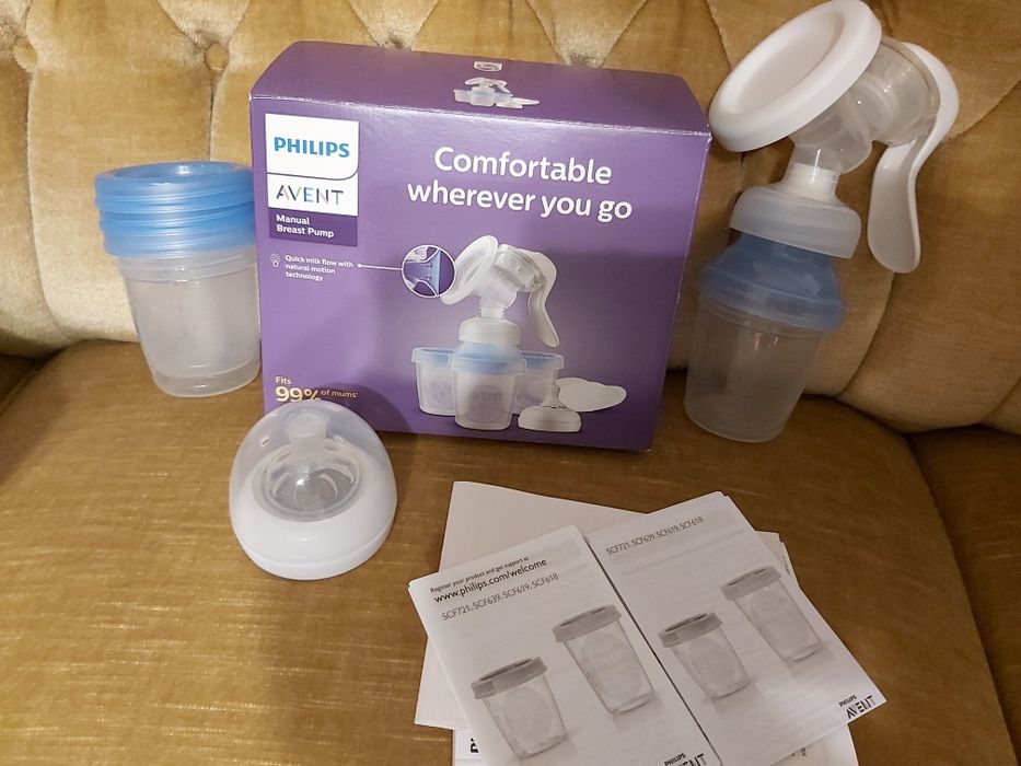 Vand pompa manuala Philips Avent noua