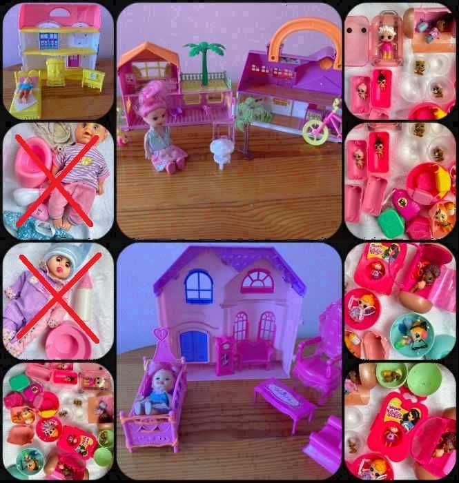 Къща за кукли 3бр. Кукли LOL