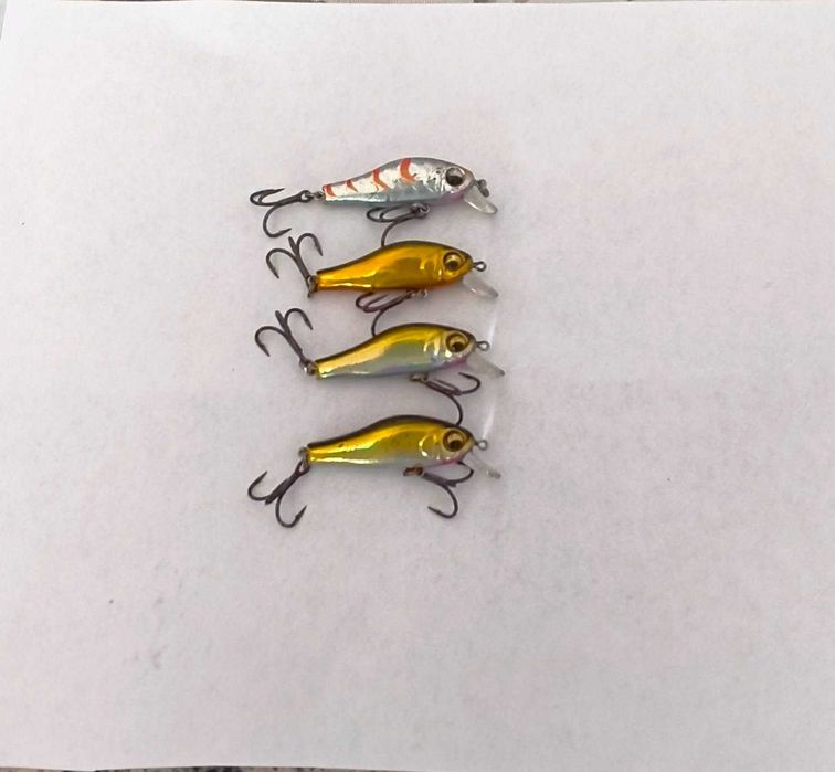 Воблери за пъстърва, костур, кефал реплики на - Last Cast CC38 ,Strike Pro Baby Pro.Zip Baits Rigge 35F и др