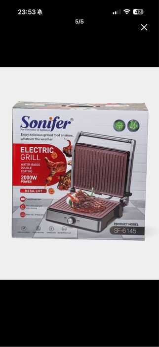 Продаю гриль электрический. Сонифер фирма