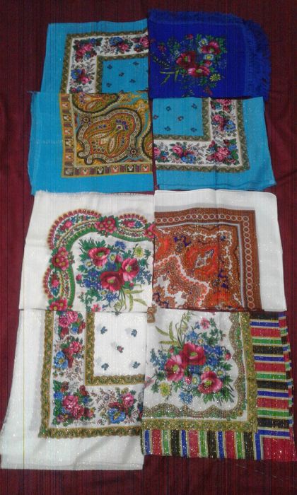 Разные качественные платки