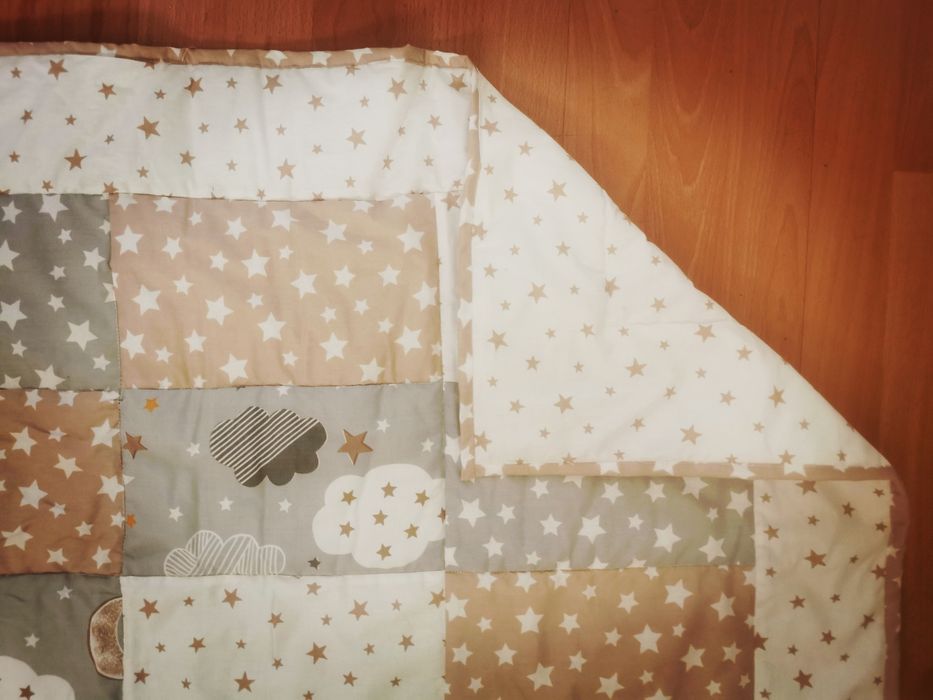 Красиво одеалце пачуърк 100 % памук