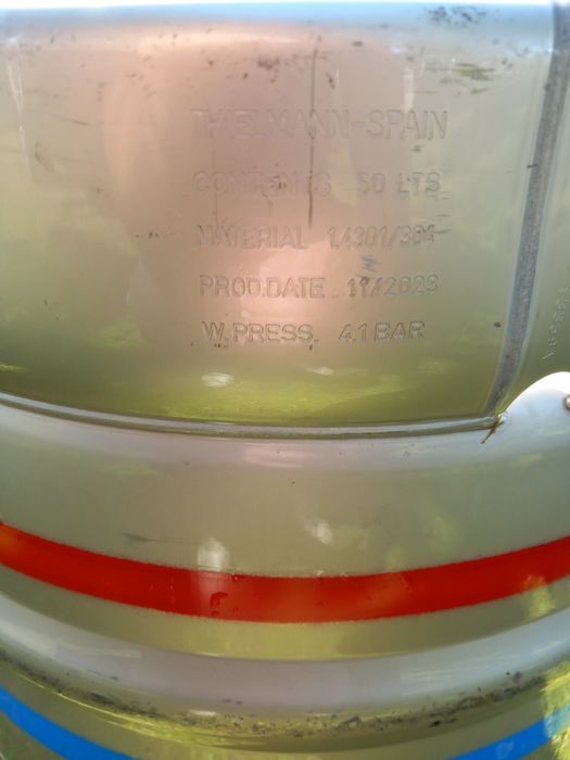 Butoaie inox alimentar 50litri