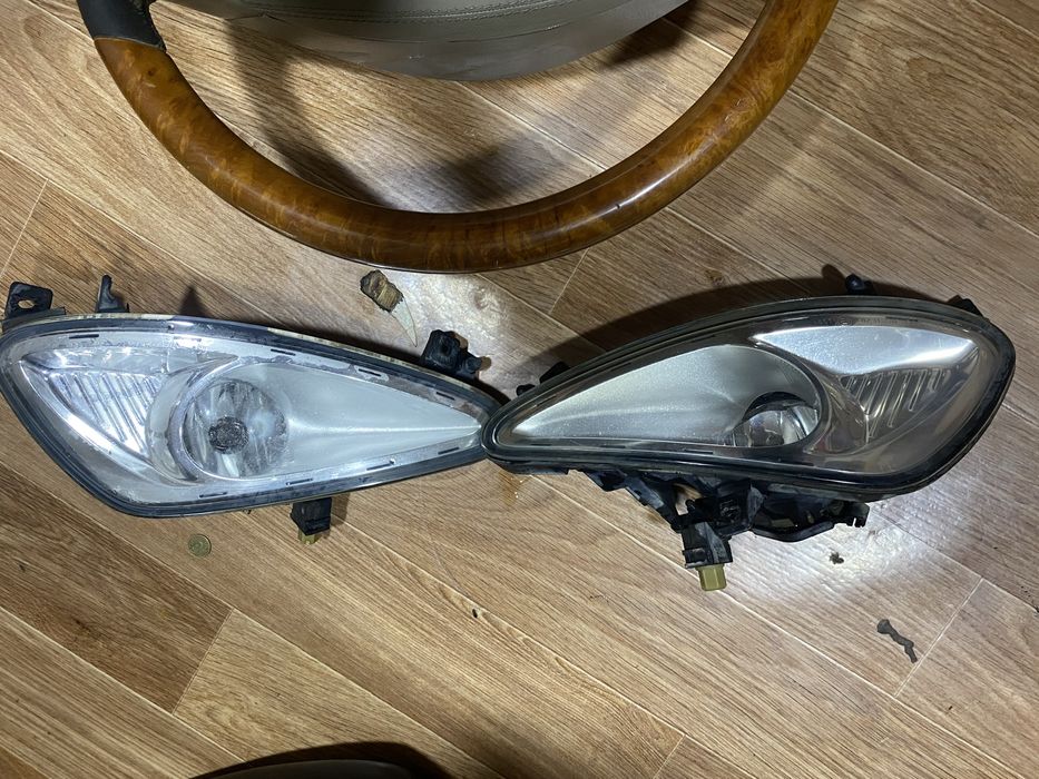 туманки и руль на 221 мерс