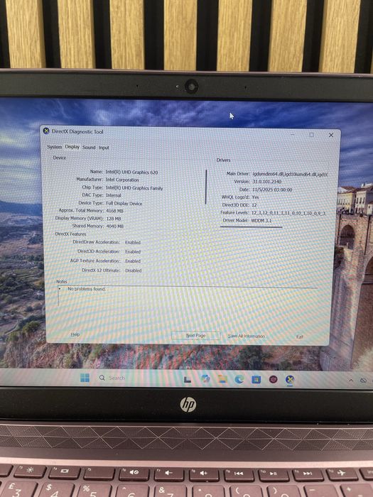 HP Pavilion i3-8145U 8Gb ram 256Gb SSD Garantie / Factura #57969