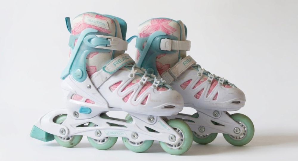 Роликовые коньки в отличном состоянии