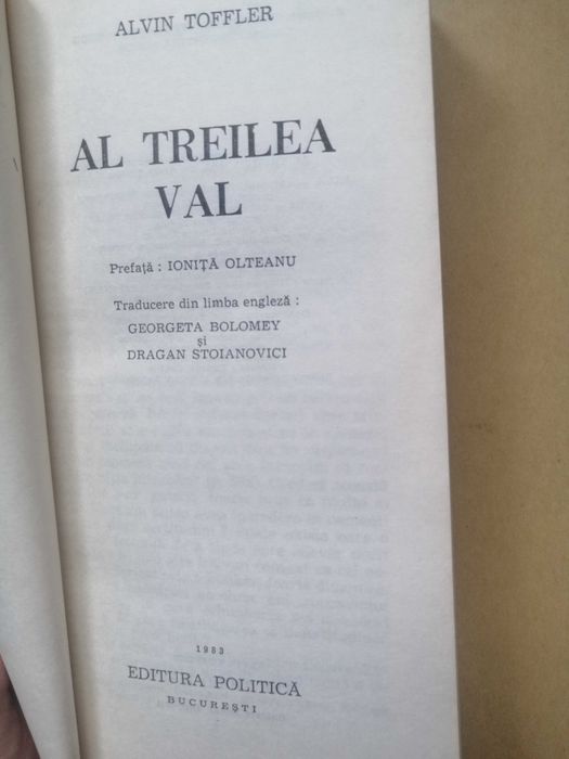 Carte Alvin Toffler - Al treilea val