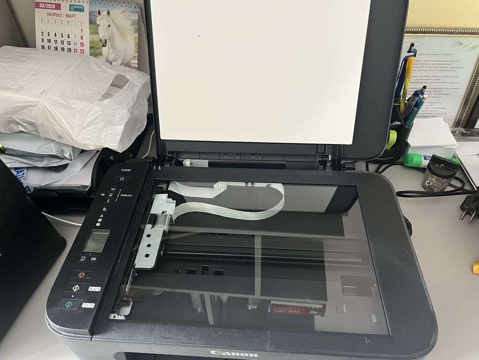 Принтер Canon цветной, черно-белый