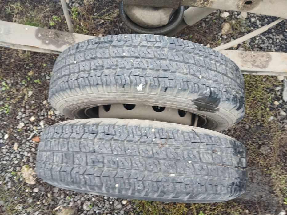 Roti cauciucuri iarna ford transit pe dublu 185/75R16C