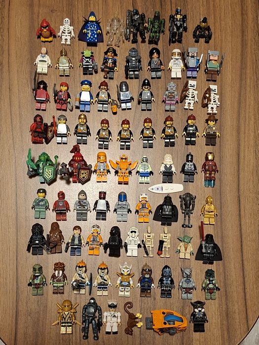 Lego Marvel Star Wars Nexo Nights Minecraft Chima City Diverse Minifigurine