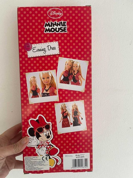 Кукла с вечерна рокля Мини Маус, Disney Steffi Love, 30 cm