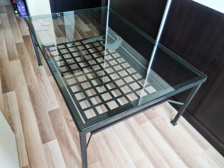 Masuta terasa - Masa cafea sticla exterior - gradina etc