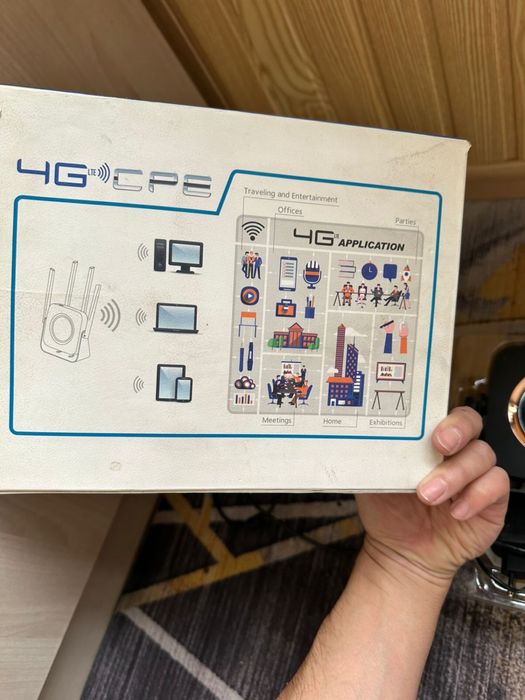 Продам 4G роутер с сим-картой и батарейкой