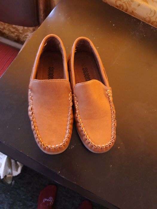 Макасины новые на мальчика 33 размер