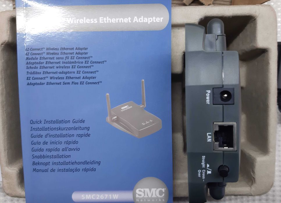 EZ-Connect SMC Wireless Ethernet Adapter 2,4 Ghz NOU