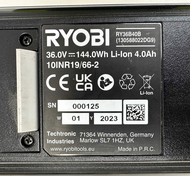 Ryobi RLM36X40H50 - Мощна акумулаторна косачка 36V