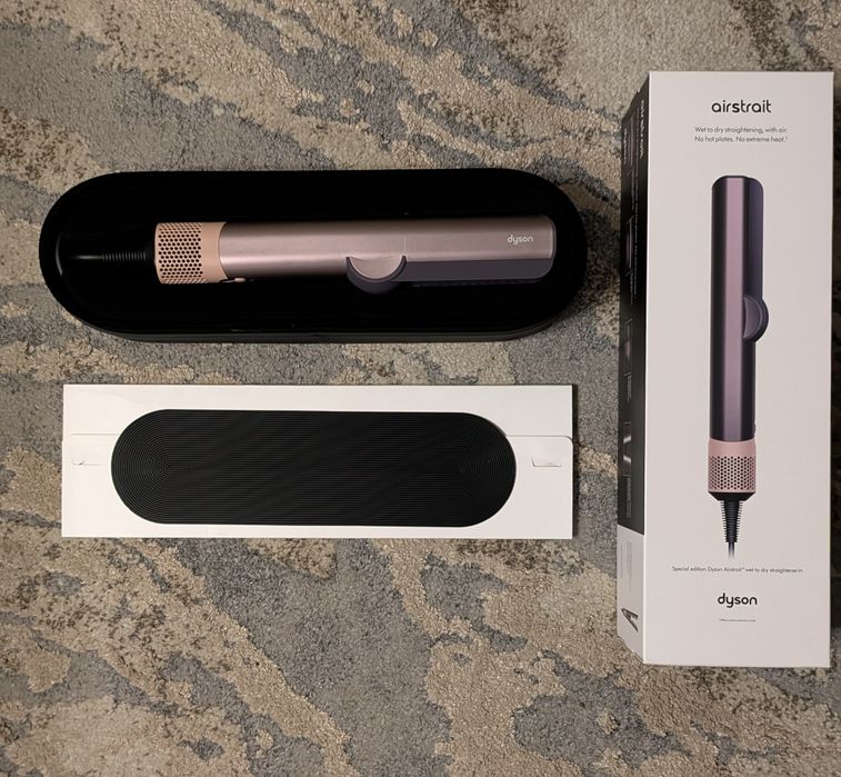 Dyson Airstrait HT01 преса-сешоар,Jasper/Plum– НОВ ОРИГИНАЛЕН + 24 МЕС. ГАРАНЦИЯ