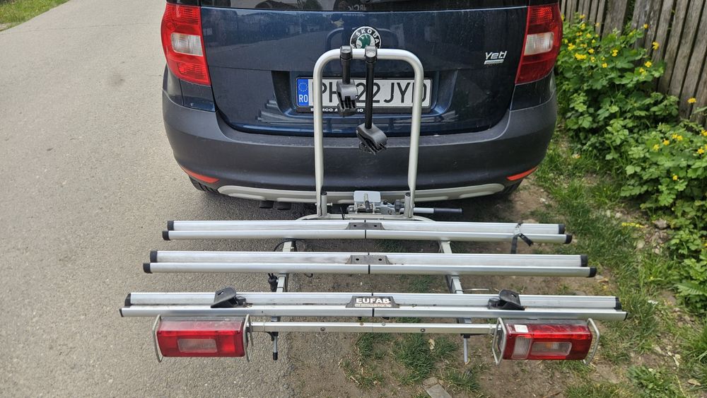 Suport 2  3  4 biciclete  pe carlig thule menabo atera mont blanc eufab