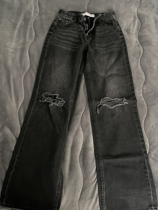 Черни дънки Bershka