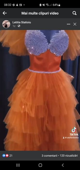 Rochie deosebită NAȘĂ