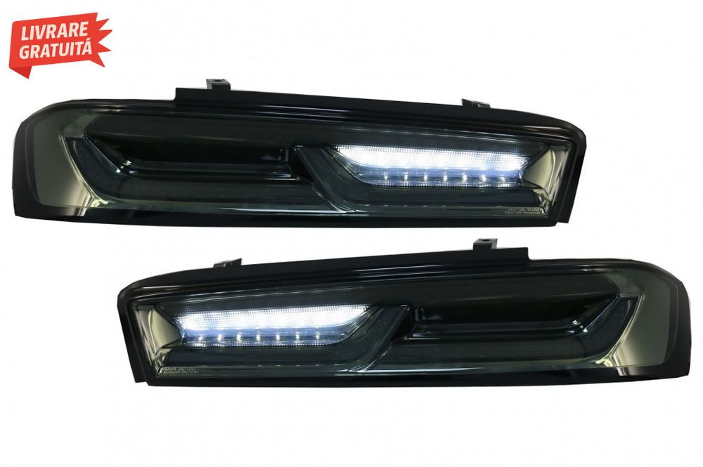 Stopuri FULL LED Chevrolet Camaro MK6 (05.2015-2018) Semnal Dinamic Se