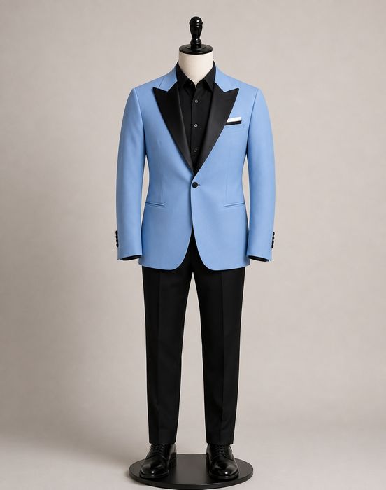 Vand costum slim fit (3 piese) de ginere nas nunta botez