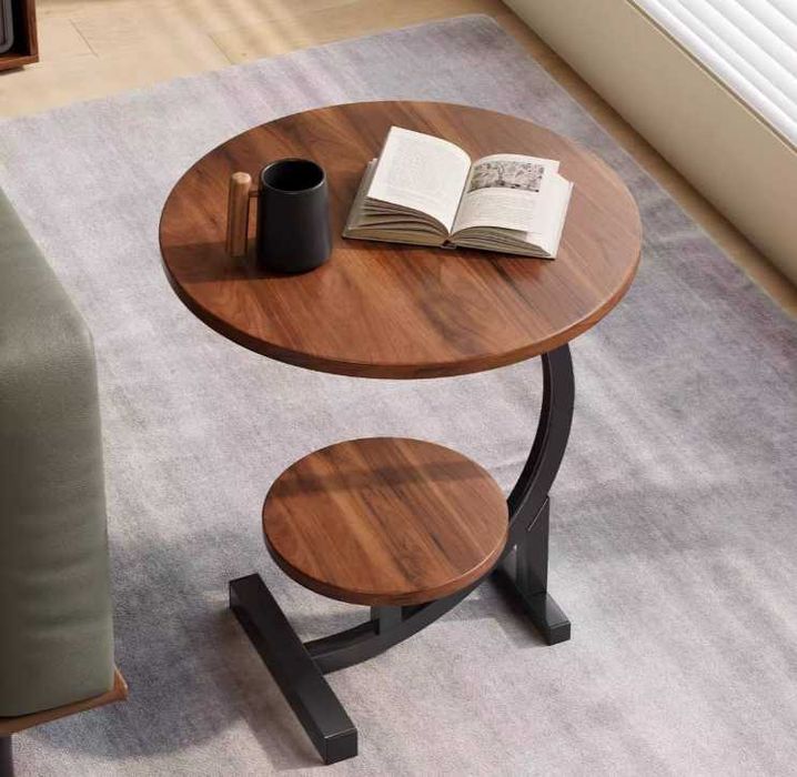 2-х ярусный деревянный журнальный столик m19