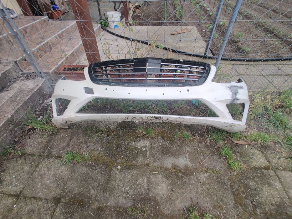 Предна Броня за Mercedes Benz S class W 222 със решетка/ 2013/2017 г