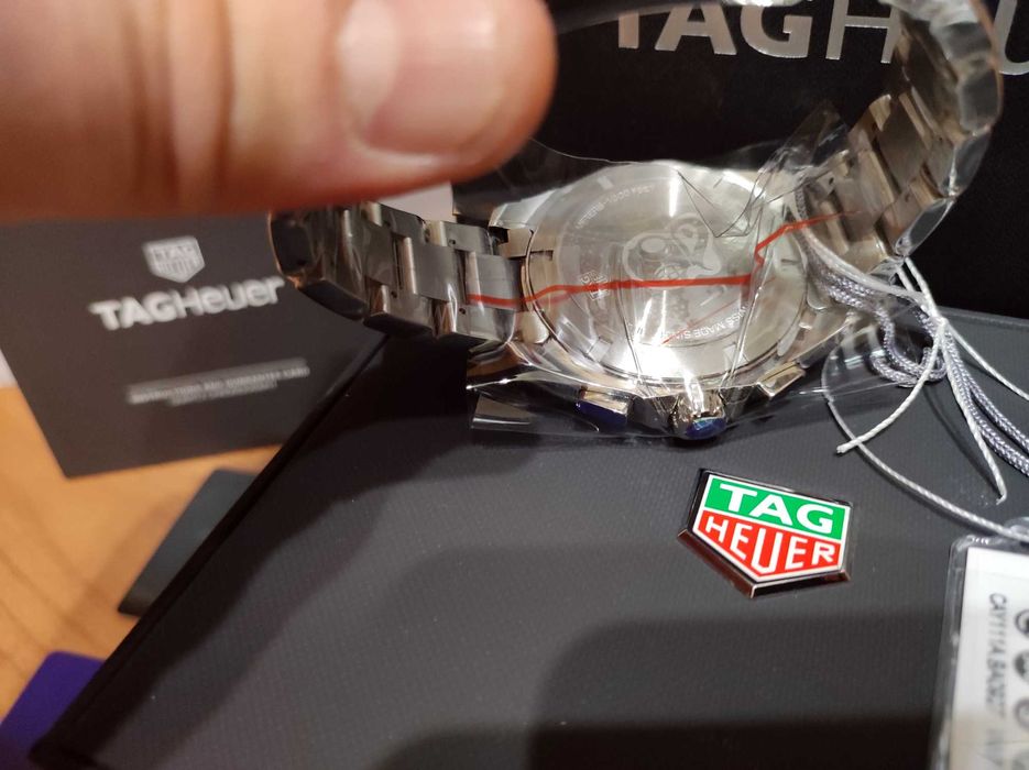 TAG HEUER AQUARACER Chronograph 300m CAY111A Мъжки Часовник НОВ