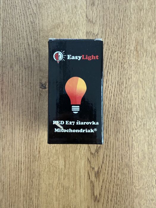 Bec lumină roșie Mitochondriak E27 – Red Light