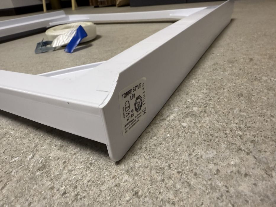 Kit universal de suprapunere a masinii de spalat + uscator de rufe