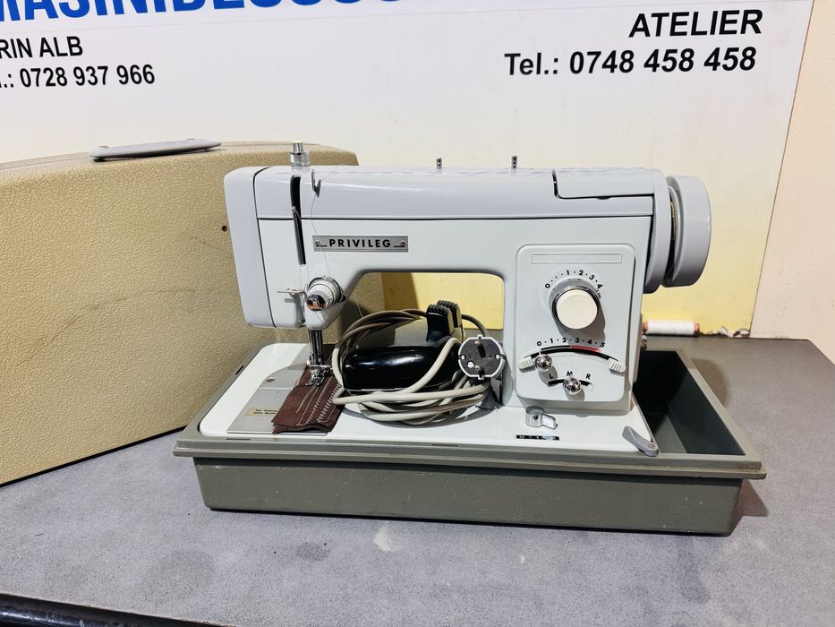 Masina de cusut Privileg cu piese metalice