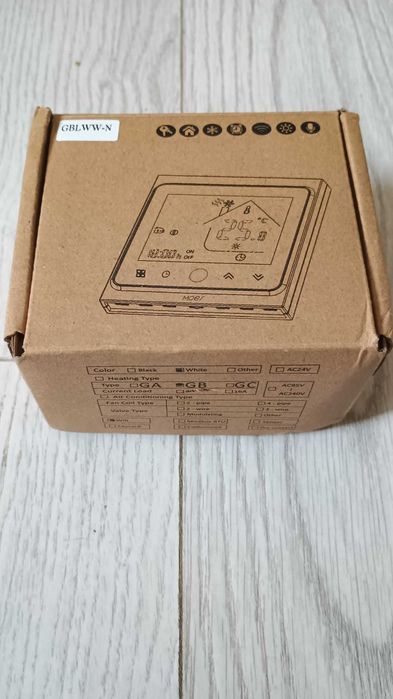 Termostat electronic  pentru incalzire in pardoseala -16A