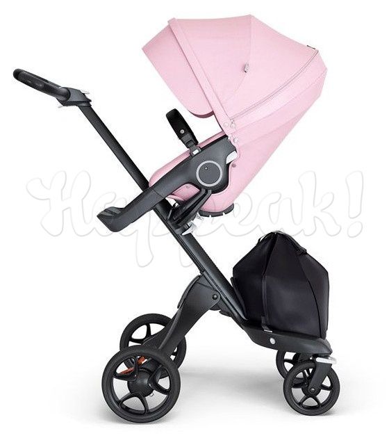 Коляска Stokke v6 2в1 на чёрном шасси