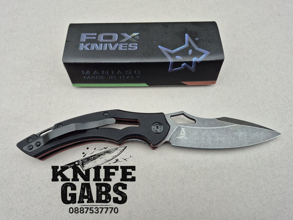 Сгъваем нож FOX KNIFE ANSO FX33,дръжка двуцетен G10