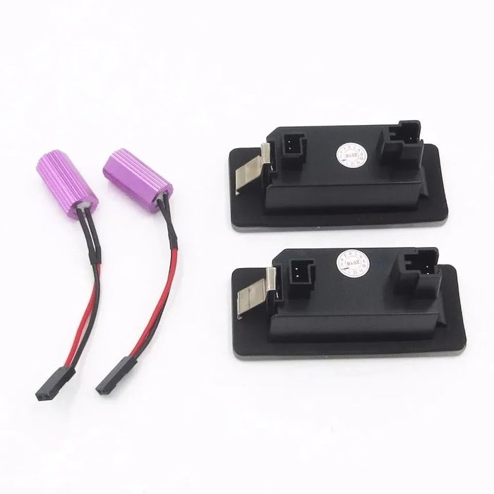 Becuri led numar Vw Passat Golf Tiguan Touareg Sharan Audi A3 A4 A6 A7