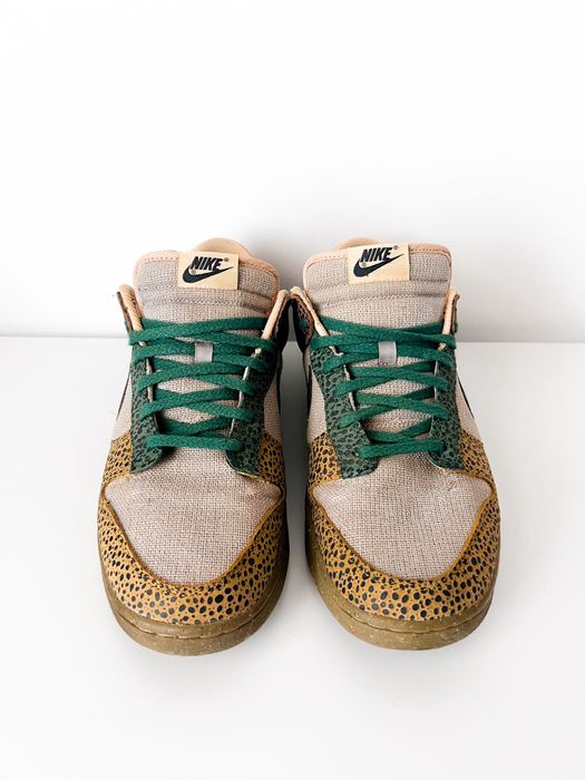 Nike Dunk “Safari Golden Moss” - 45.5 EU