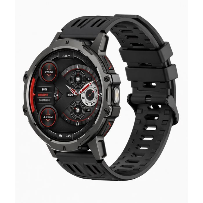 PEJE ZW15 Smart Watch — 1000mAh, до 30 дней работы, 3ATM, с фонариком