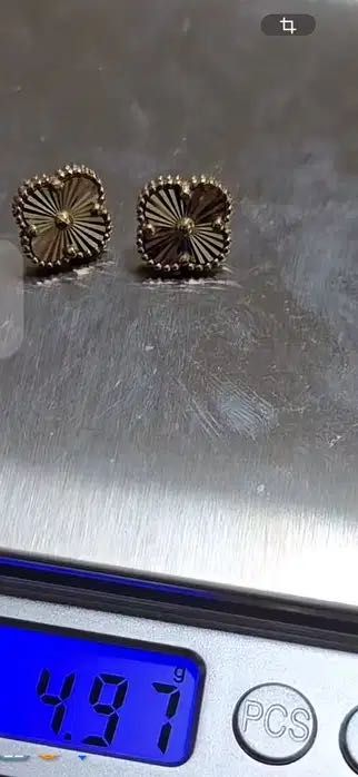 Cercei de aur vanclef 4,97 gr