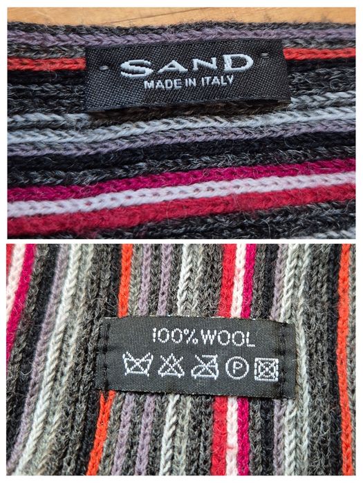 Fular premium Sand Copenhagen, 100% Lână, Stil Minimalist, Unisex