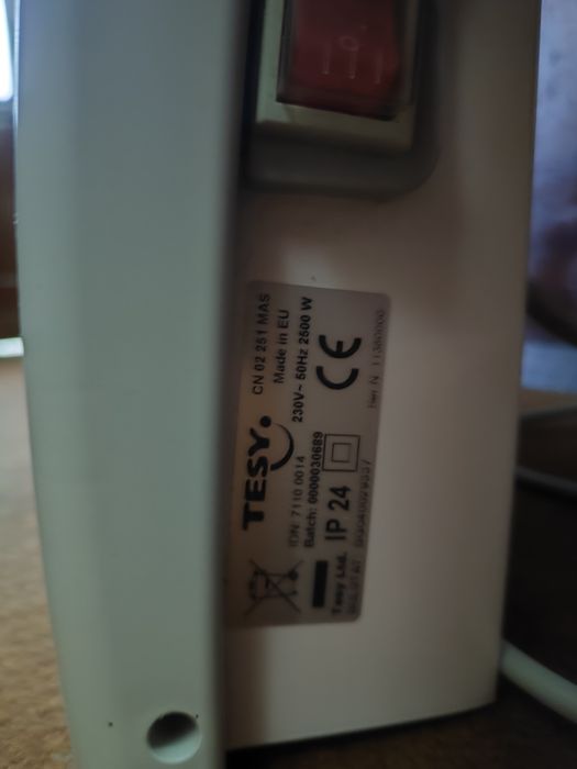 Електрически конвектор Теси.