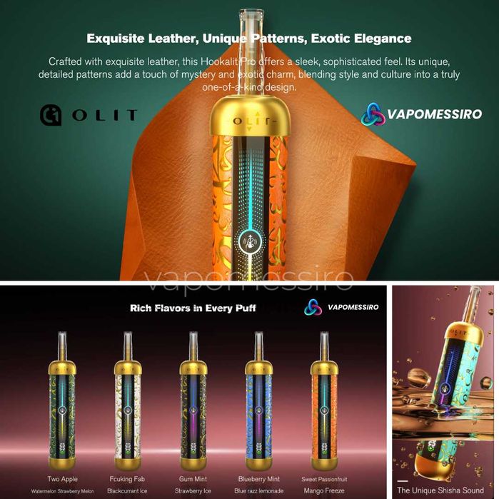 Vape-Narghilea cu Efect Sonor si multiple functii Olit Hookalit Pro