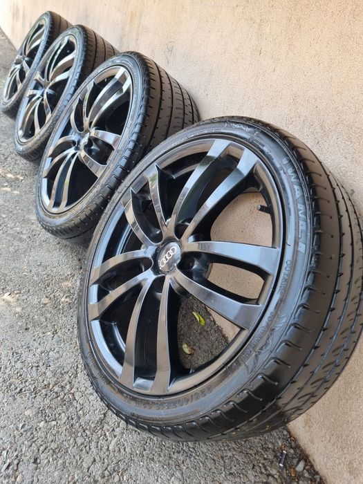 Set jante R18 Originale  Seat 5x112 , compatibile Audi , Volkswagen, Mercedes , Skoda , anvelope de vară 225/40/18