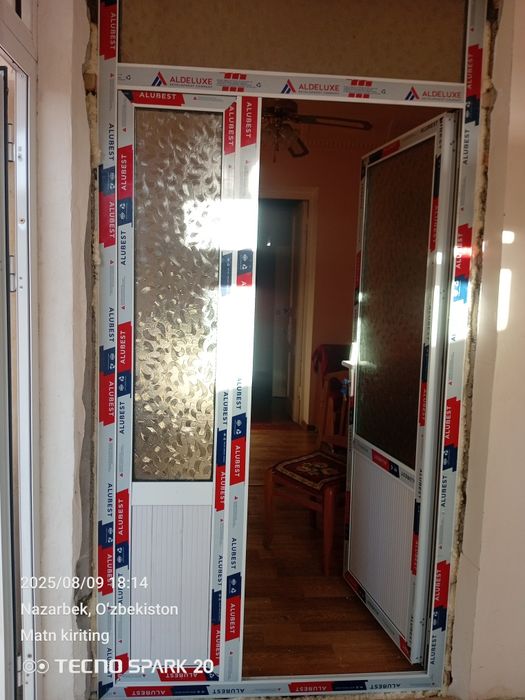 plasmas alimin rom eshiklarni rezinkasidan tortib ruchkasigacha almash