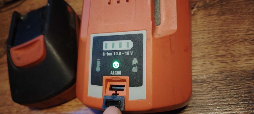 Incarcator ALG80 si Acumulator 18V/3ah Fein model nou 2021