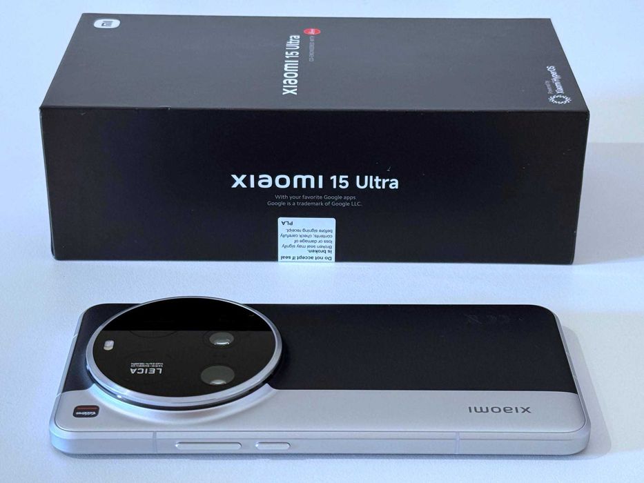 Бартер! Като НОВ! Гаранция! Xiaomi 15 Ultra 512/16GB Silver Chrome (Сив)