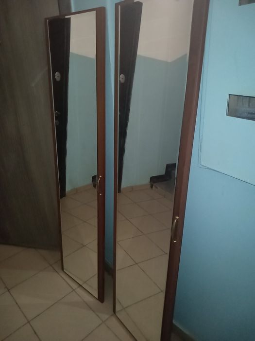 Большое зеркало.  Узкое .