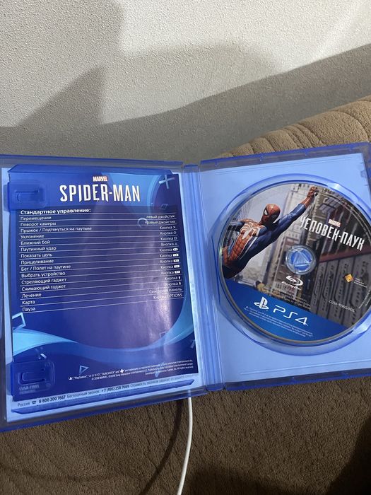 Игры на пс4 Человек паук